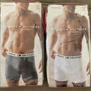 Tommy Hilfiger boxer briefs small. Gray & white pr